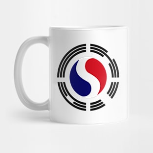 Korean French Multinational Patriot Flag Series Mug